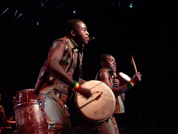 Montreux Jazz Festival 2008: Ayekoo Drummers of Ghana, July 6, Auditorium Stravinski