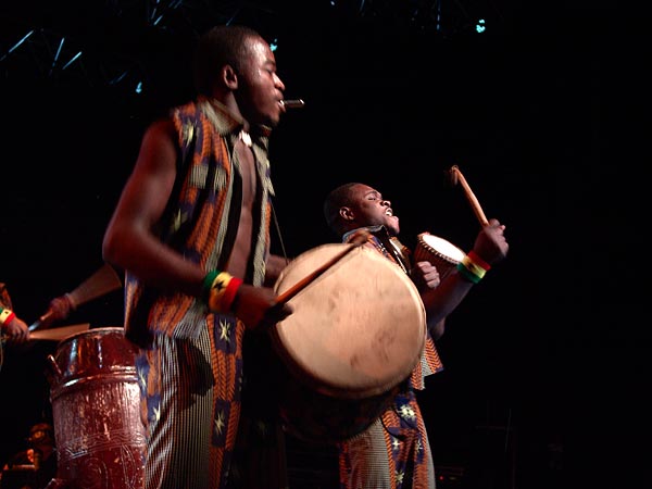 Montreux Jazz Festival 2008: Ayekoo Drummers of Ghana, July 6, Auditorium Stravinski