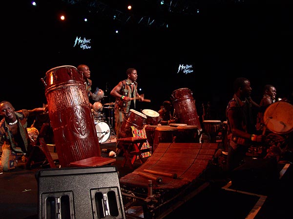 Montreux Jazz Festival 2008: Ayekoo Drummers of Ghana, July 6, Auditorium Stravinski