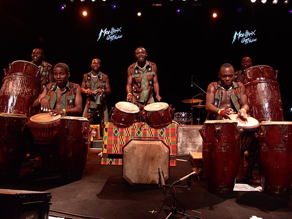 Montreux Jazz Festival 2008: Ayekoo Drummers of Ghana, July 6, Auditorium Stravinski