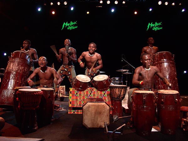 Montreux Jazz Festival 2008: Ayekoo Drummers of Ghana, July 6, Auditorium Stravinski