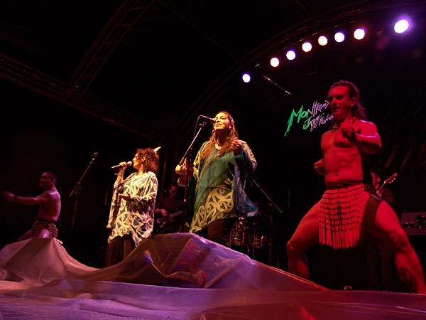 Montreux Jazz Festival 2008: Moana & the Tribe, July 11, Music in the Park