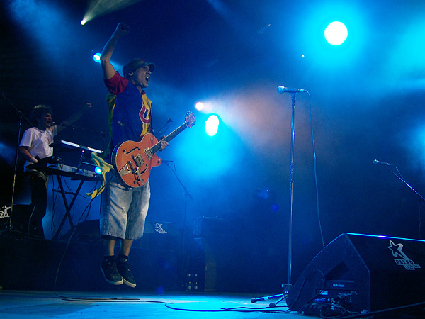 Paléo Festival 2008: Manu Chao, jeudi 24 juillet 2008, Grande Scène.