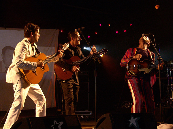 Paléo Festival 2008: Thomas Dutronc, vendredi 25 juillet 2008, Chapiteau.