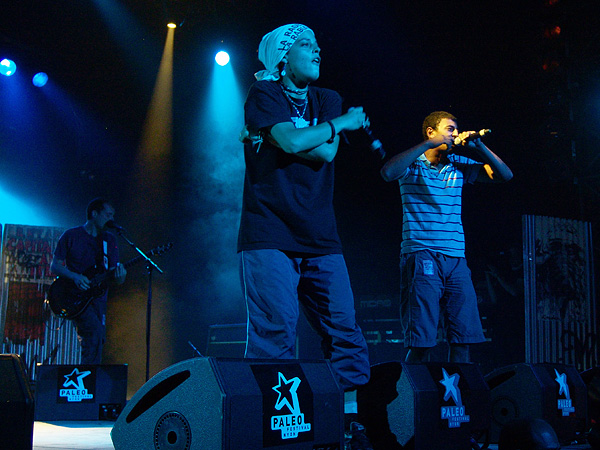 Paléo Festival 2008: Keny Arkana, vendredi 25 juillet 2008, Chapiteau.