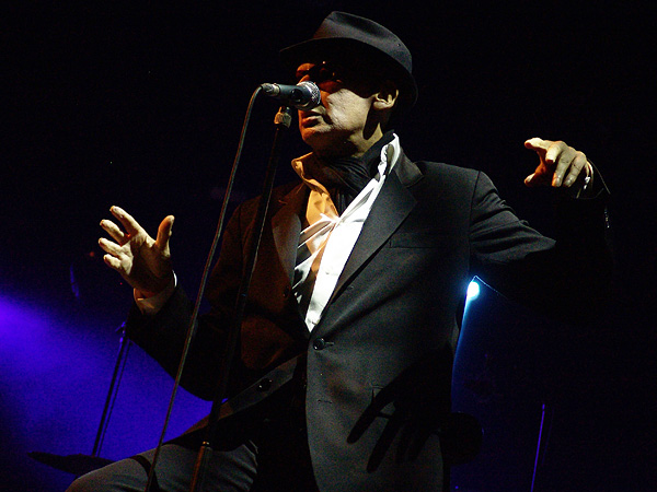 Paléo Festival 2008: Alain Bashung, samedi 26 juillet 2008, Chapiteau.