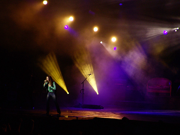 Paléo Festival 2008: Vanessa Paradis, samedi 26 juillet 2008, Grande Scène.