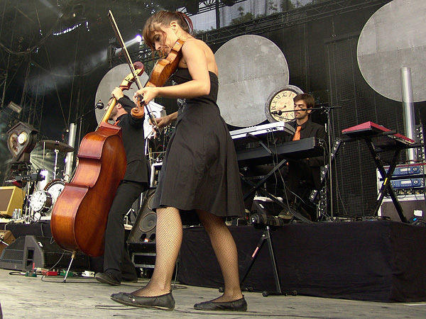 Paléo Festival 2008: Dionysos, dimanche 27 juillet 2008, Grande Scène.