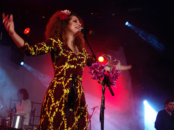 Paléo Festival 2008: Vanessa de Mata, Dôme, mardi 22 juillet 2008.