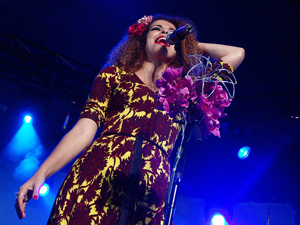 Paléo Festival 2008: Vanessa de Mata, Dôme, mardi 22 juillet 2008.