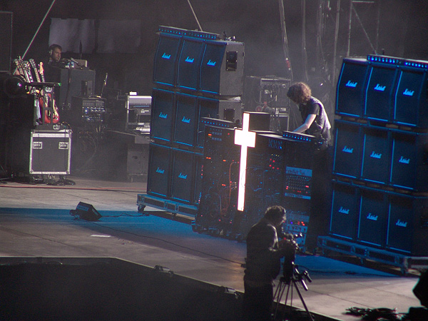 Paléo Festival 2008: Justice, Grande Scène, mercredi 23 juillet 2008.