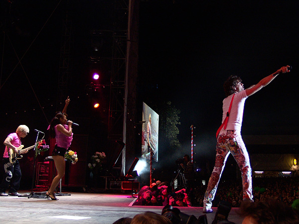 Paléo Festival 2008: Mika, Grande Scène, mercredi 23 juillet 2008.