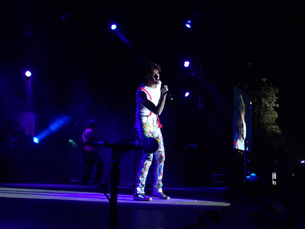 Paléo Festival 2008: Mika, Grande Scène, mercredi 23 juillet 2008.