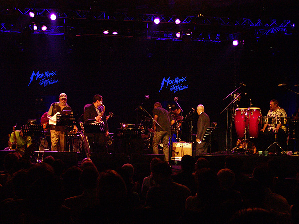 Montreux Jazz Festival 2009: CTI All Stars Band 2009 feat. Creed Taylor, Randy Brecker, Hubert Laws, Bill Evans, Russell Malone, Niels Lan Doky, Mark Egan, Jeff 