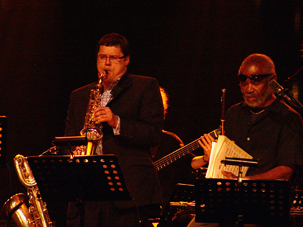 Montreux Jazz Festival 2009: CTI All Stars Band 2009 feat. Creed Taylor, Randy Brecker, Hubert Laws, Bill Evans, Russell Malone, Niels Lan Doky, Mark Egan, Jeff 