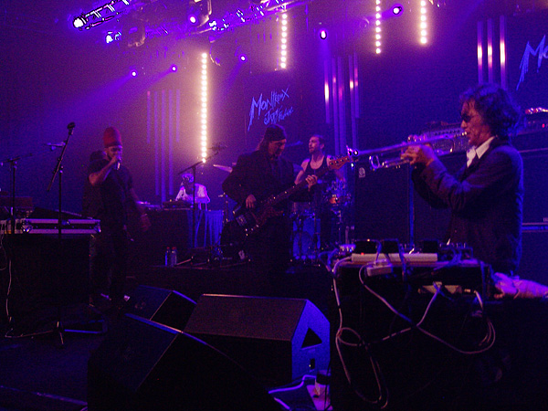 Montreux Jazz Festival 2009, Tribute to Chris Blackwell: Bill Laswell's Method of Defiance, July 12, Miles Davis Hall. Bill Laswell bass, Bernie Worrell keyboards, Dr Israel vocals, Hawk vocals, Toshinori Kondo trumpet, Guy Licata drums, DJ Krush turntables.