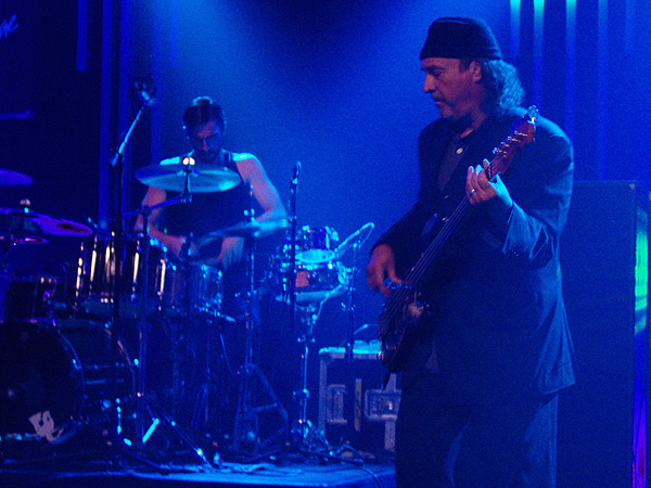 Montreux Jazz Festival 2009, Tribute to Chris Blackwell: Bill Laswell's Method of Defiance, July 12, Miles Davis Hall. Bill Laswell bass, Bernie Worrell keyboards, Dr Israel vocals, Hawk vocals, Toshinori Kondo trumpet, Guy Licata drums, DJ Krush turntables.