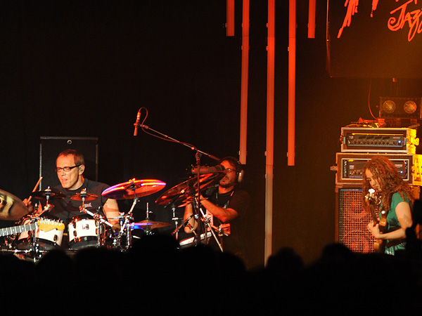 Montreux Jazz Festival 2009: Jeff Beck, July 17, Miles Davis Hall. Jeff Beck guitar, Tal Wilkenfeld bass, Jason Rebello keyboards, Vinnie Colaiuta drums.