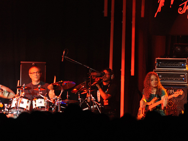 Montreux Jazz Festival 2009: Jeff Beck, July 17, Miles Davis Hall. Jeff Beck guitar, Tal Wilkenfeld bass, Jason Rebello keyboards, Vinnie Colaiuta drums.