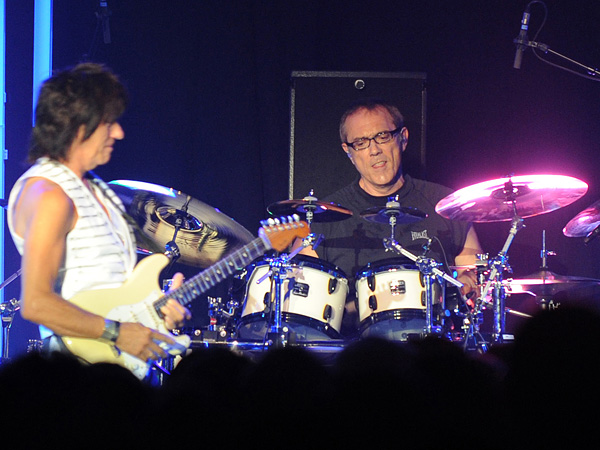 Montreux Jazz Festival 2009: Jeff Beck, July 17, Miles Davis Hall. Jeff Beck guitar, Tal Wilkenfeld bass, Jason Rebello keyboards, Vinnie Colaiuta drums.