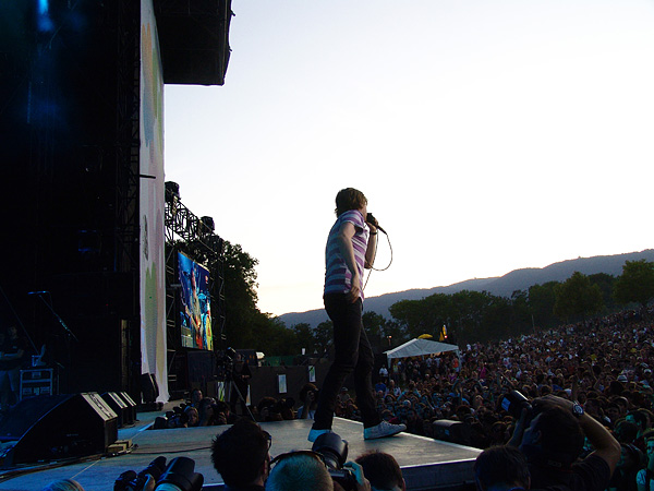 Paléo Festival 2009: Kaiser Chiefs, mardi 21 juillet 2009, Grande Scène.