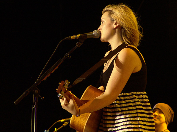 Paléo Festival 2009: Amy MacDonald, jeudi 23 juillet 2009, Grande Scène.