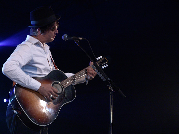 Paléo Festival 2009: Peter Doherty, vendredi 24 juillet 2009, Chapiteau.