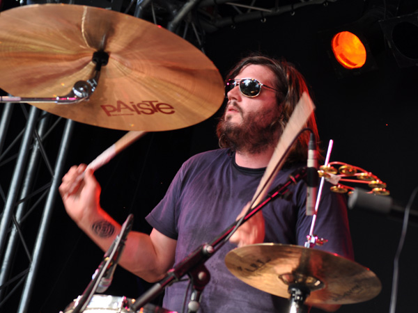 Montreux Jazz Festival 2010: The Sound of Fridge (garage flash punk from Switzerland), July 2, Music in the Park (Parc Vernex). Winners of the Tremplin Lémanique Rock 2009.