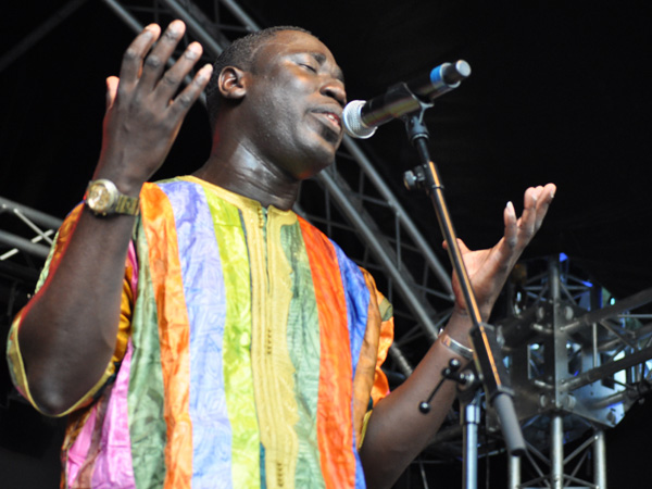 Montreux Jazz Festival 2010: Baye Magatte Band (afro new music from Senegal), July 11, Music in the Park (Parc Vernex).