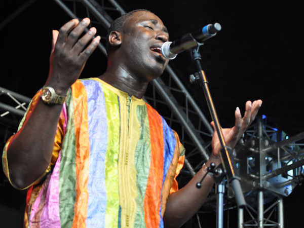 Montreux Jazz Festival 2010: Baye Magatte Band (afro new music from Senegal), July 11, Music in the Park (Parc Vernex).