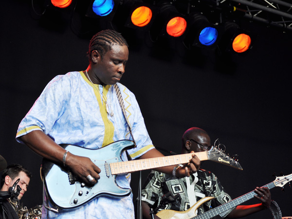 Montreux Jazz Festival 2010: Baye Magatte Band (afro new music from Senegal), July 11, Music in the Park (Parc Vernex).