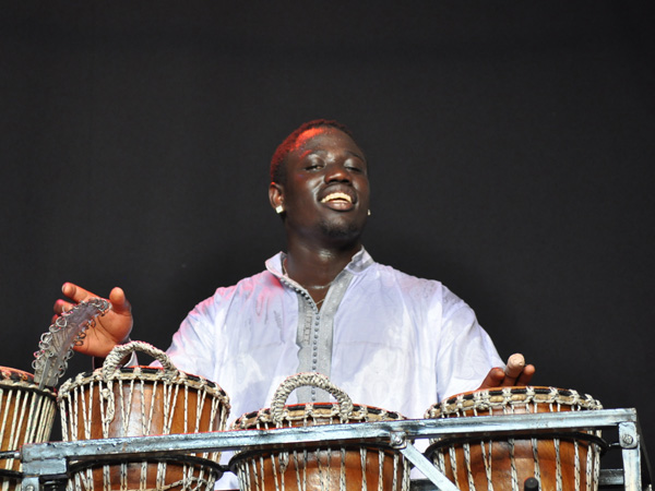 Montreux Jazz Festival 2010: Baye Magatte Band (afro new music from Senegal), July 11, Music in the Park (Parc Vernex).