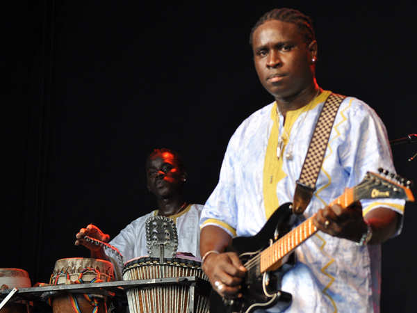 Montreux Jazz Festival 2010: Baye Magatte Band (afro new music from Senegal), July 11, Music in the Park (Parc Vernex).