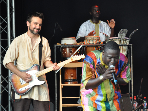 Montreux Jazz Festival 2010: Baye Magatte Band (afro new music from Senegal), July 11, Music in the Park (Parc Vernex).