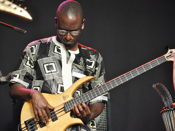 Montreux Jazz Festival 2010: Baye Magatte Band (afro new music from Senegal), July 11, Music in the Park (Parc Vernex).