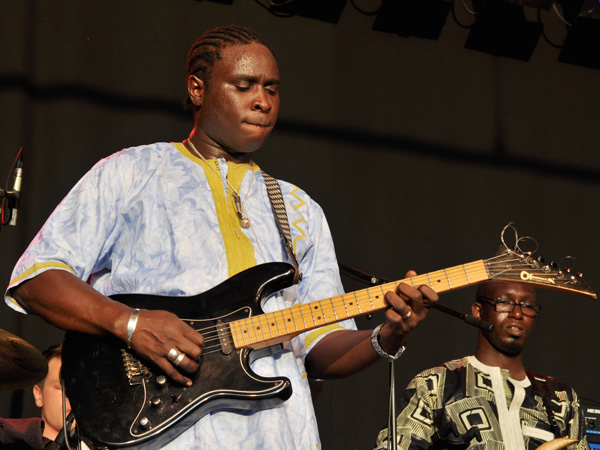 Montreux Jazz Festival 2010: Baye Magatte Band (afro new music from Senegal), July 11, Music in the Park (Parc Vernex).