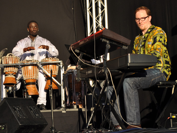 Montreux Jazz Festival 2010: Baye Magatte Band (afro new music from Senegal), July 11, Music in the Park (Parc Vernex).