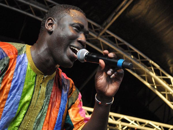 Montreux Jazz Festival 2010: Baye Magatte Band (afro new music from Senegal), July 11, Music in the Park (Parc Vernex).