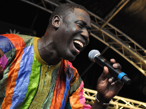 Montreux Jazz Festival 2010: Baye Magatte Band (afro new music from Senegal), July 11, Music in the Park (Parc Vernex).