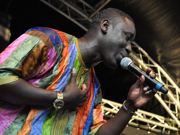 Montreux Jazz Festival 2010: Baye Magatte Band (afro new music from Senegal), July 11, Music in the Park (Parc Vernex).