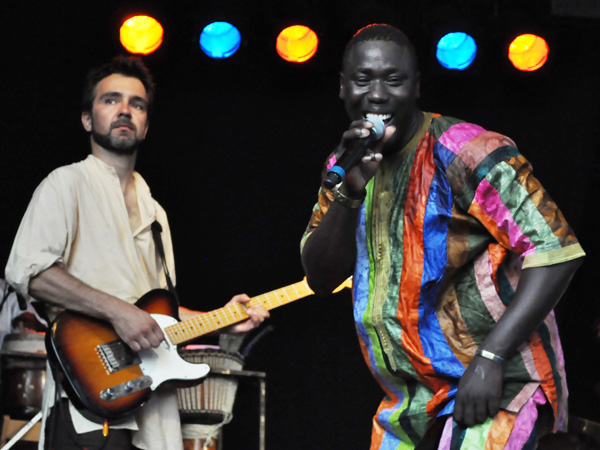 Montreux Jazz Festival 2010: Baye Magatte Band (afro new music from Senegal), July 11, Music in the Park (Parc Vernex).