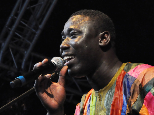 Montreux Jazz Festival 2010: Baye Magatte Band (afro new music from Senegal), July 11, Music in the Park (Parc Vernex).