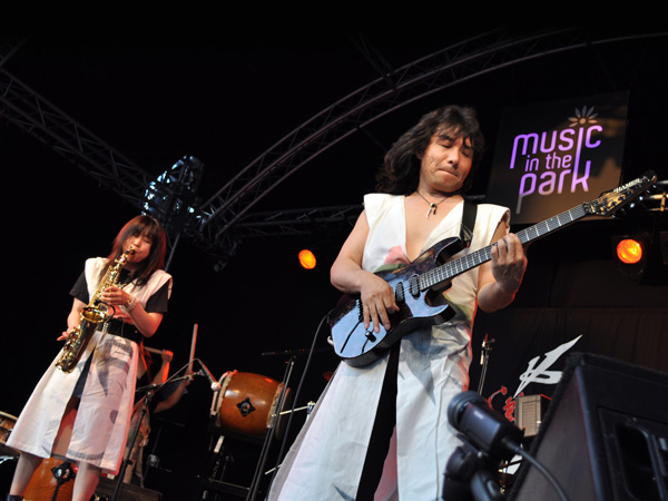 Montreux Jazz Festival 2010: Bronze Dou Shin (prog rock from Japan), July 13, Music in the Park (Parc Vernex).