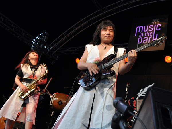 Montreux Jazz Festival 2010: Bronze Dou Shin (prog rock from Japan), July 13, Music in the Park (Parc Vernex).