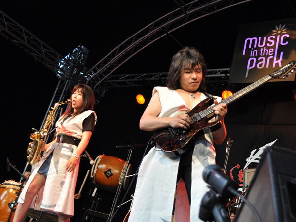 Montreux Jazz Festival 2010: Bronze Dou Shin (prog rock from Japan), July 13, Music in the Park (Parc Vernex).