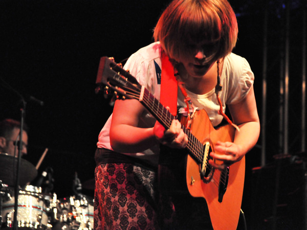 Montreux Jazz Festival 2010: Wallis Bird (singer-songwriter from Ireland), July 15, Music in the Park (Parc Vernex).