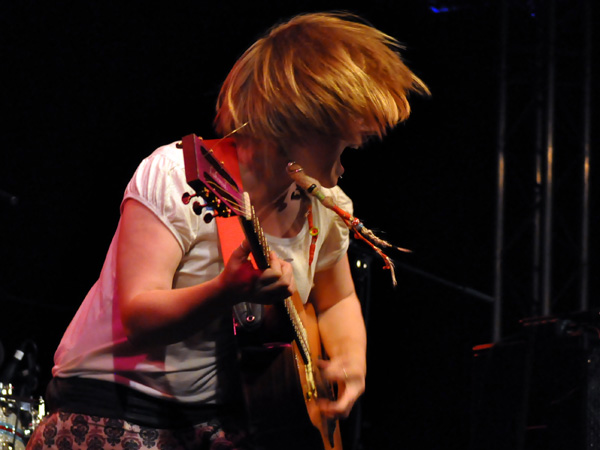 Montreux Jazz Festival 2010: Wallis Bird (singer-songwriter from Ireland), July 15, Music in the Park (Parc Vernex).