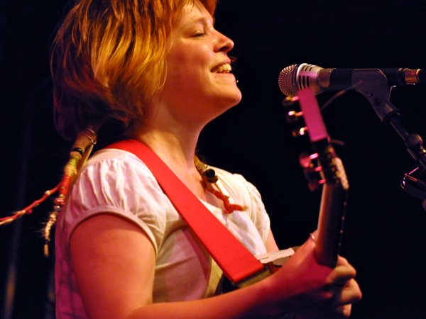 Montreux Jazz Festival 2010: Wallis Bird (singer-songwriter from Ireland), July 15, Music in the Park (Parc Vernex).