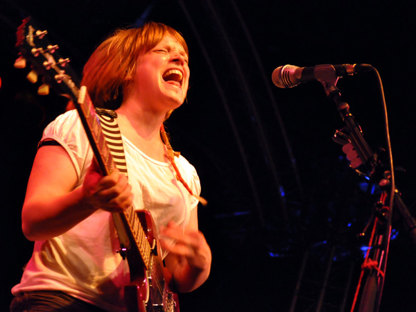 Montreux Jazz Festival 2010: Wallis Bird (singer-songwriter from Ireland), July 15, Music in the Park (Parc Vernex).