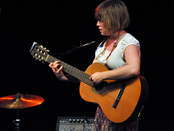 Montreux Jazz Festival 2010: Wallis Bird (singer-songwriter from Ireland), July 15, Music in the Park (Parc Vernex).